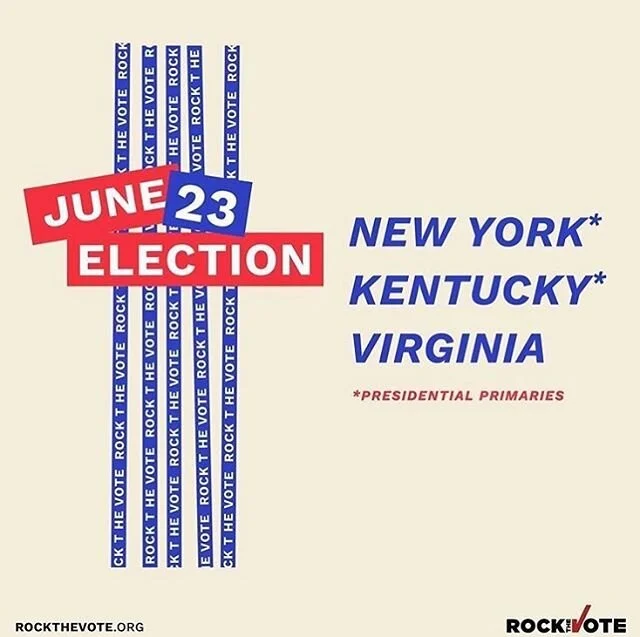 I just went to vote, you should vote too! #NewYork #Kentucky #Virginia #PresidentialPrimaries #RockTheVote #LetsGo 🗳🇺🇸