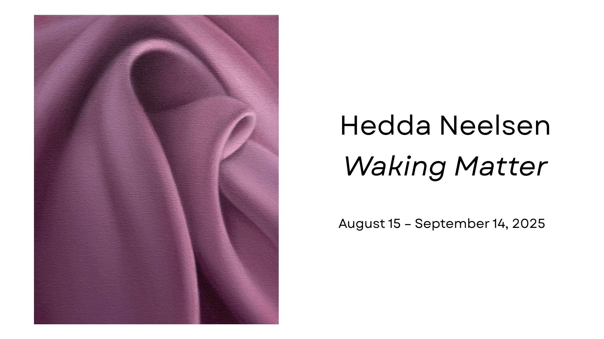 Waking Matter: A Solo Exhibition by Hedda Neelsen