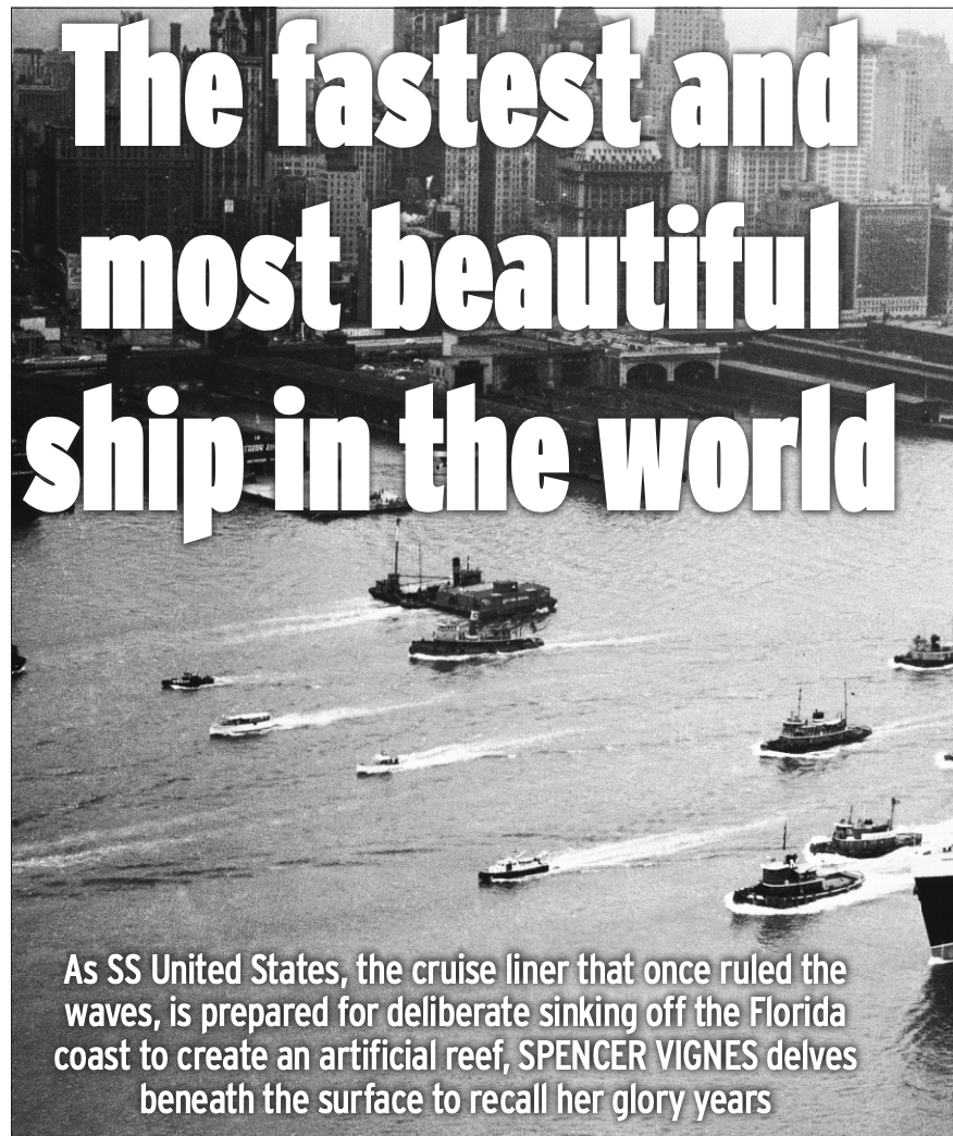  Daily Express: "The Fastest and Most Beautiful Ship in the World"