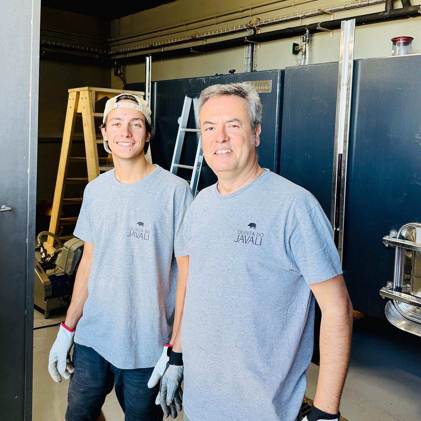 A very special time @quintadojavali as the first official harvest with both Ant&oacute;nio Sr and Jr working full time together. Honored to be a part of the journey. 

#jdselections #harvest2023 #quintadojavali #dourovalley #portugal