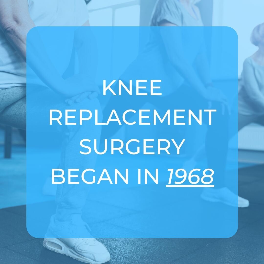 Did you know that total knee replacement surgery began in 1968?  Look how far we've come

Here is the streamlined process of knee kinesiography with #kneekg 

➡️Consult with your doctor or your physical therapist; there is no need for a formal prescr