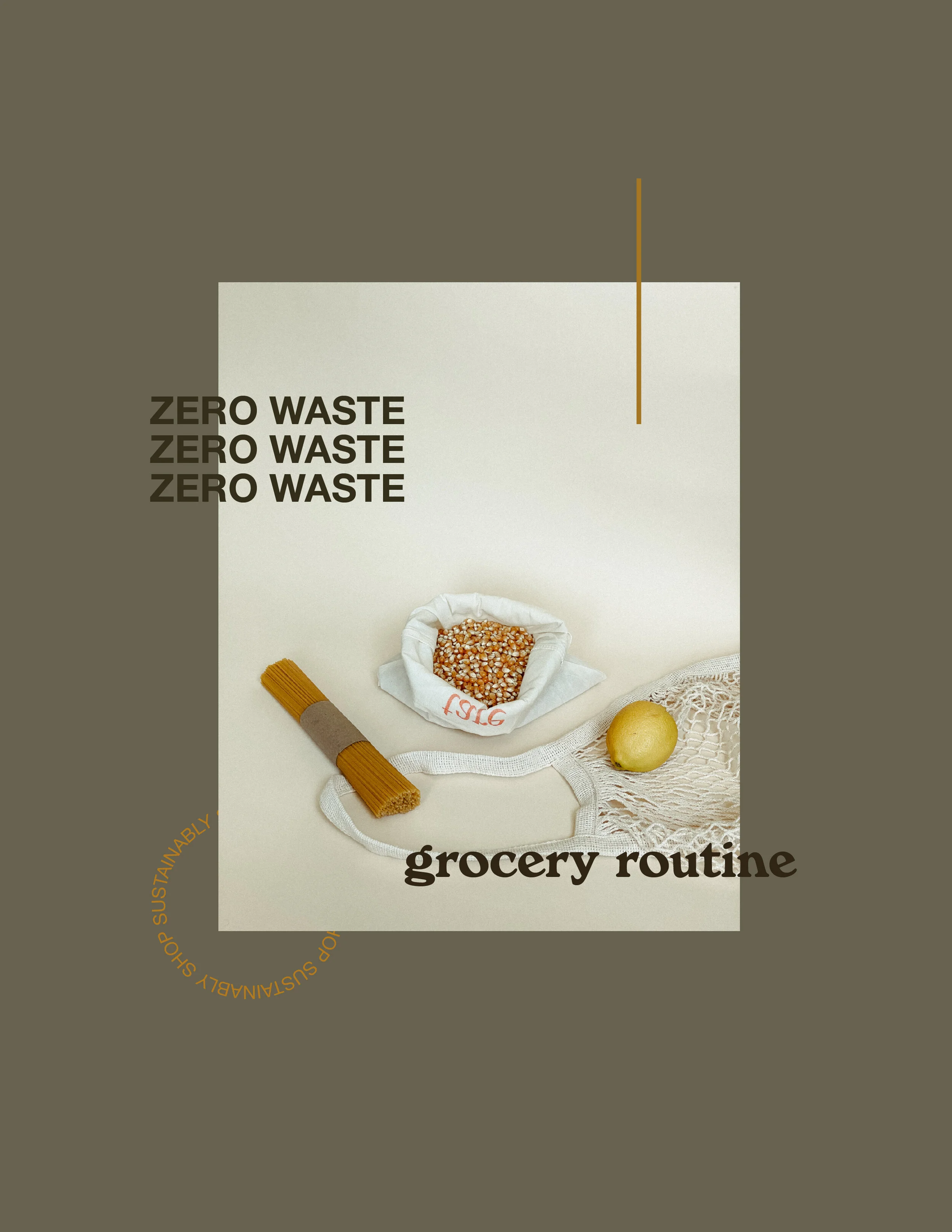Our (Almost) Zero-Waste Grocery Routine