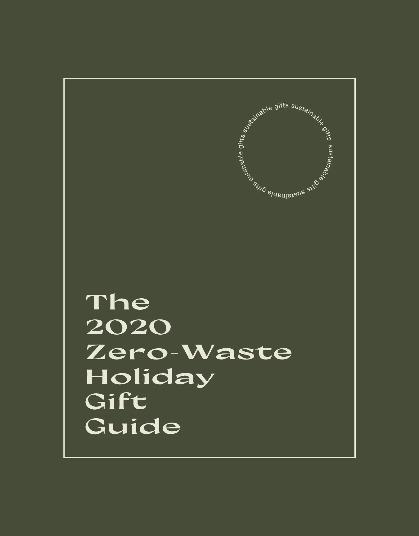 Our 2020 Zero-Waste Holiday Gift Guide