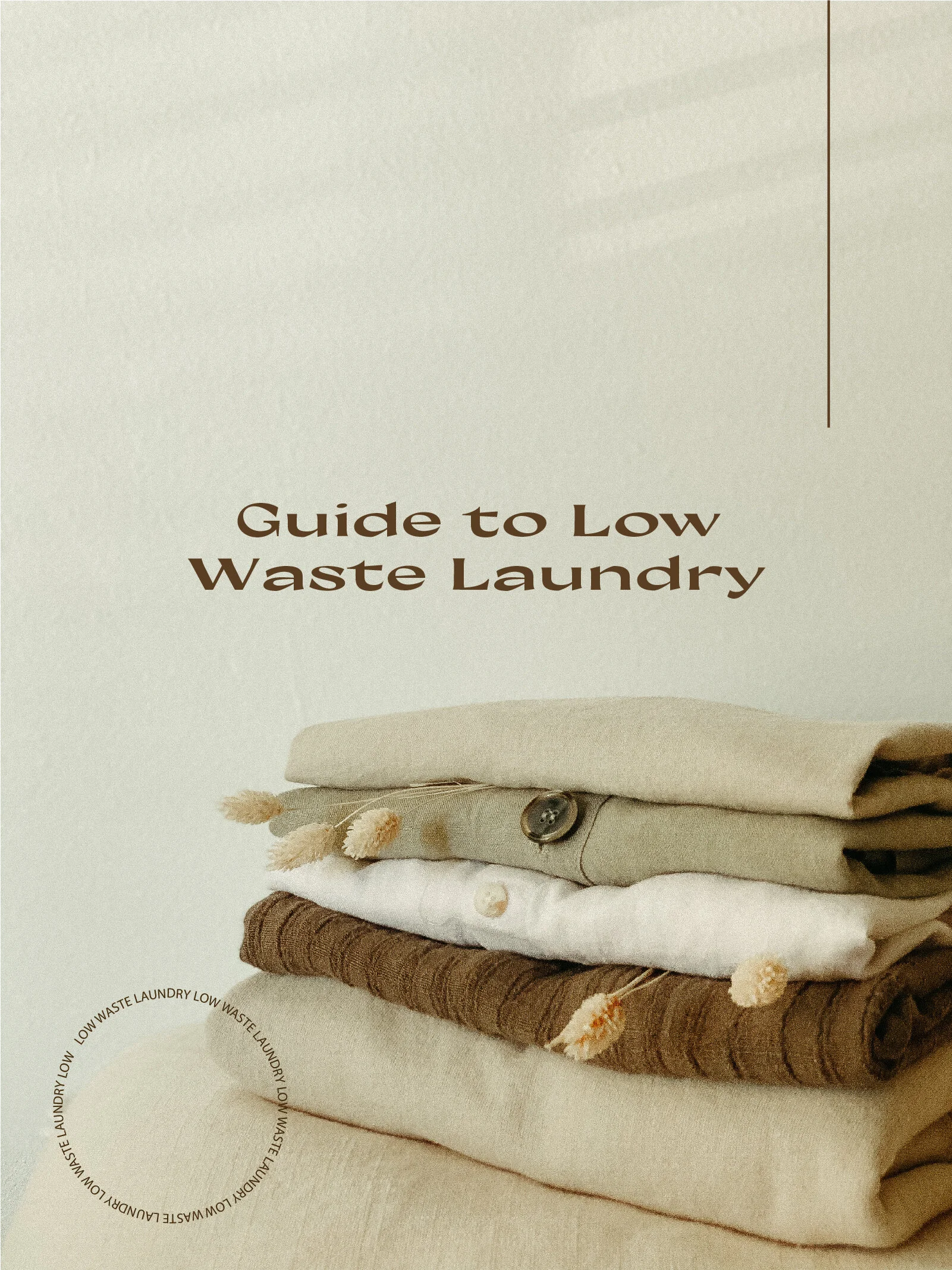Guide to Low Waste Laundry