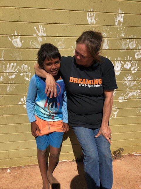  Tania worked with the Kalkarinji School in the Northern Territory to produce a video about the importance of school attendance. 