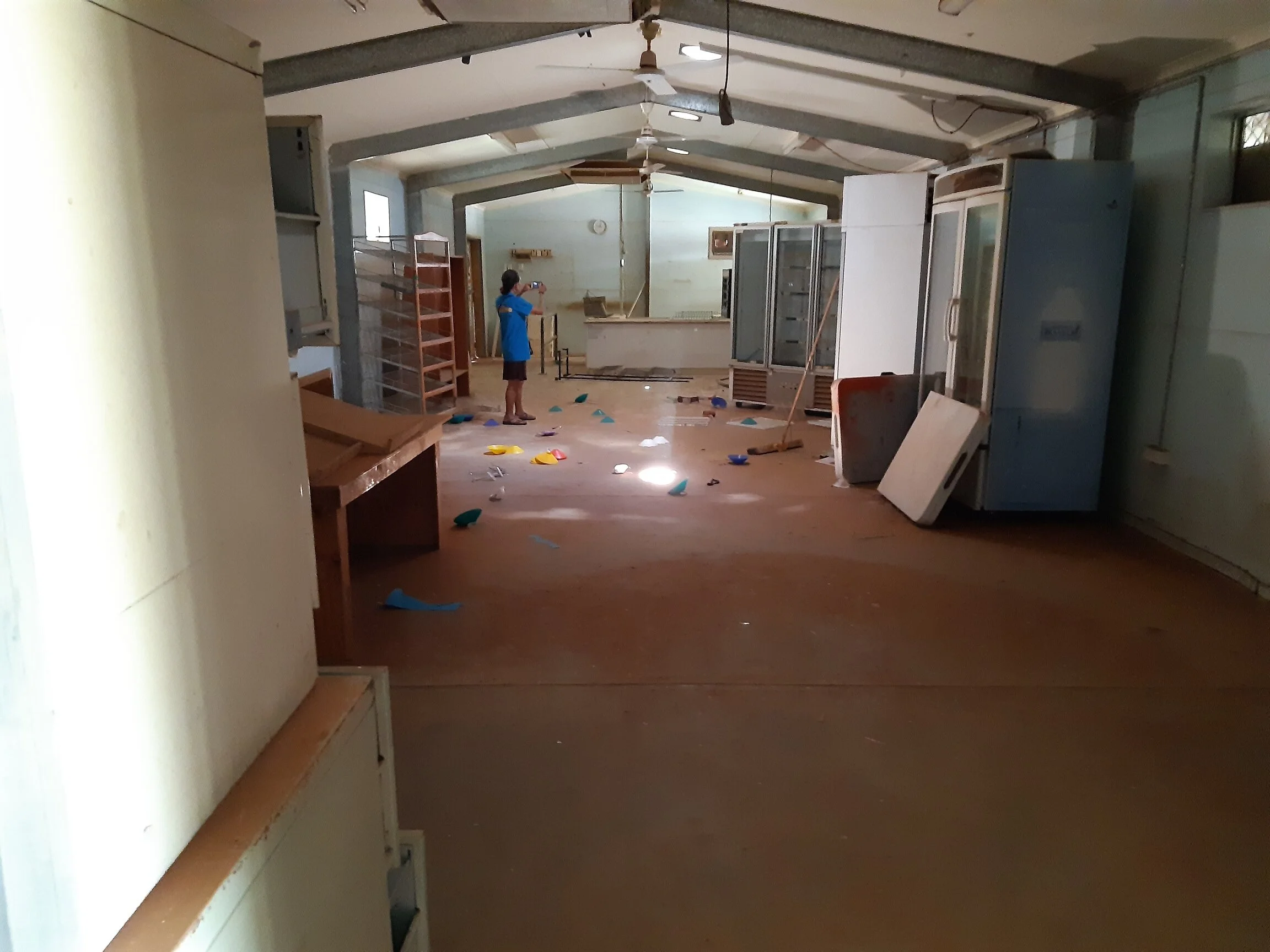  The old store which will be developed into an Art Centre/ Gallery. 