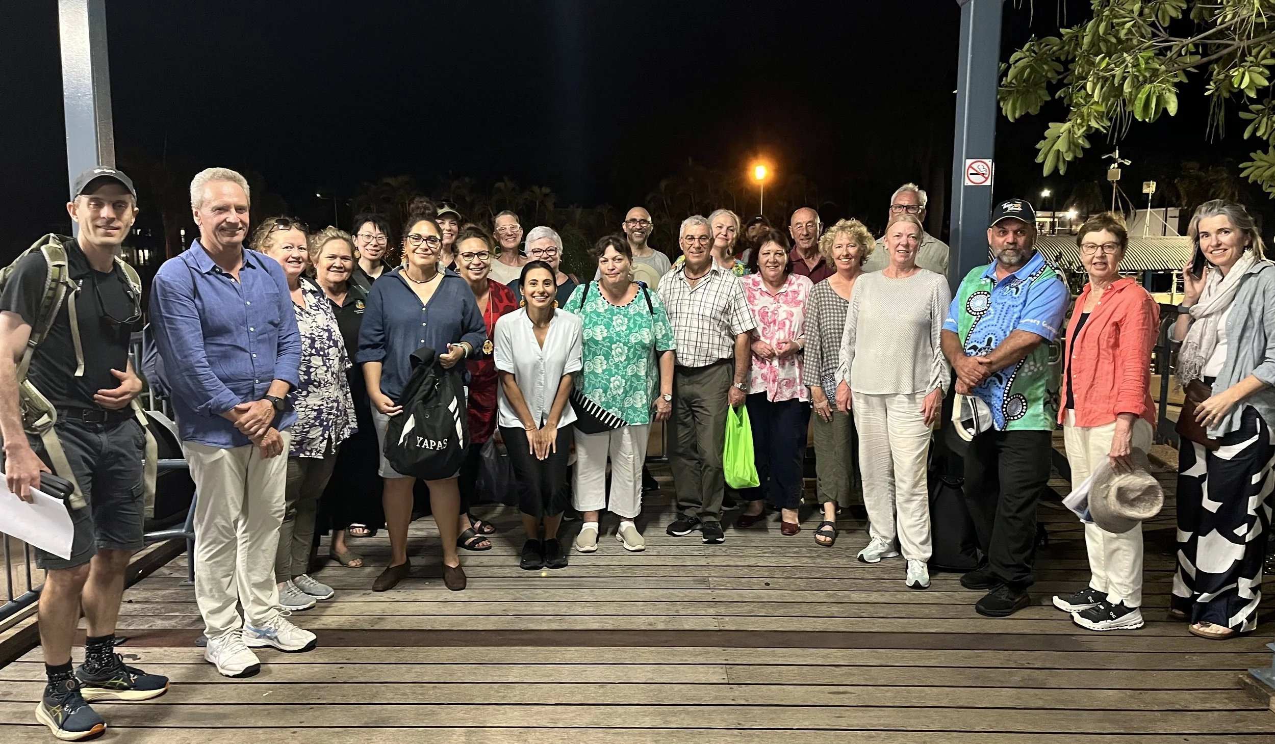  Our Board and leadership team, community members, staff, volunteers and supporters gathered on Larrakia Country.  