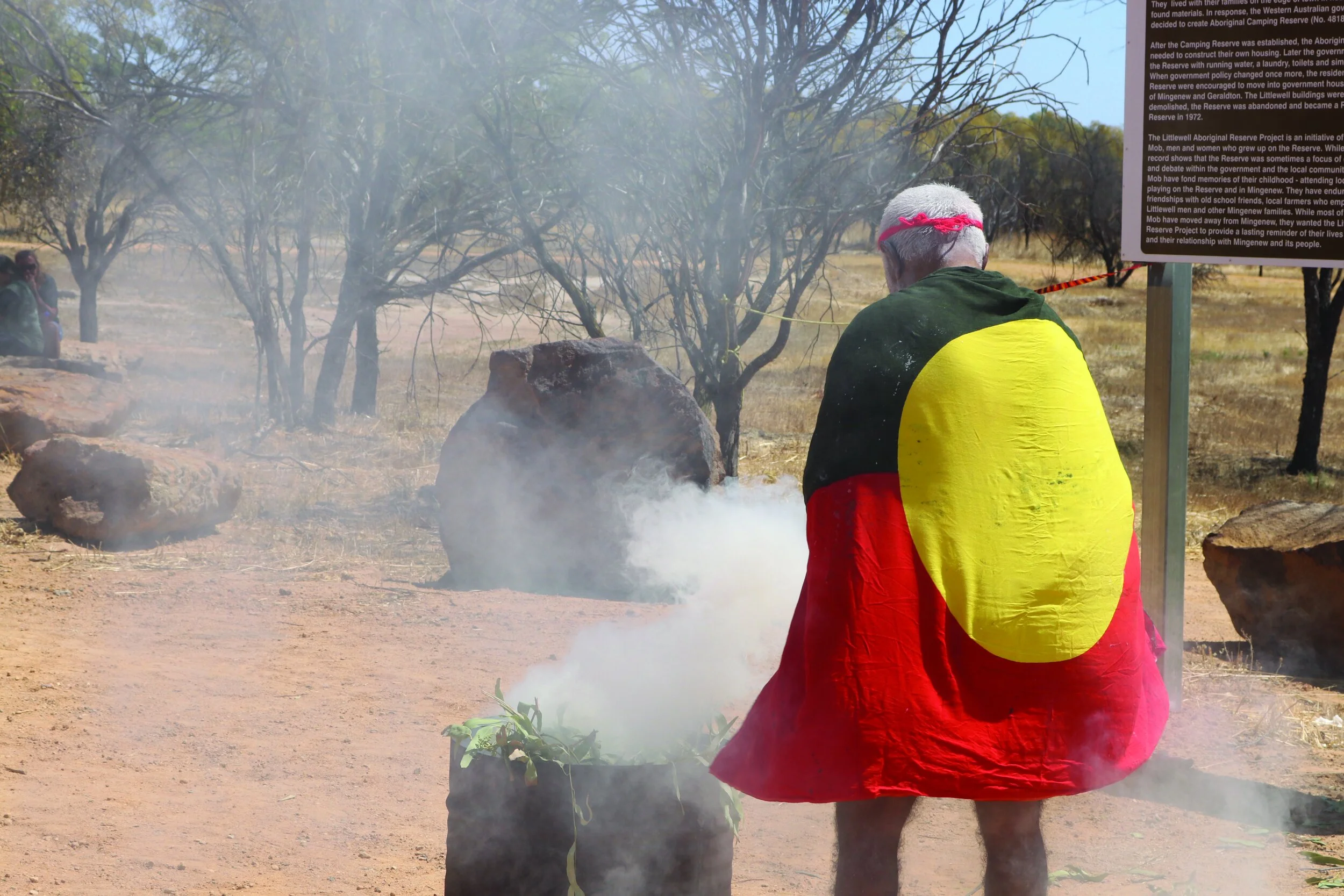 We supported  Wattandee Littlewell community  to achieve their dream to establish a heritage trail on Country and record their stories so they would not be lost in time.  