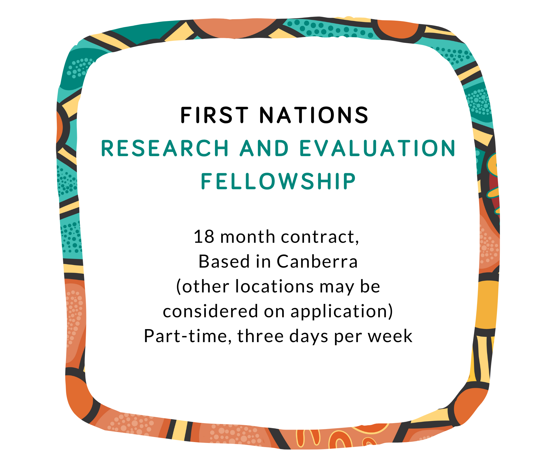 FIRST NATIONS RESEARCH AND EVALUATION FELLOWSHIP