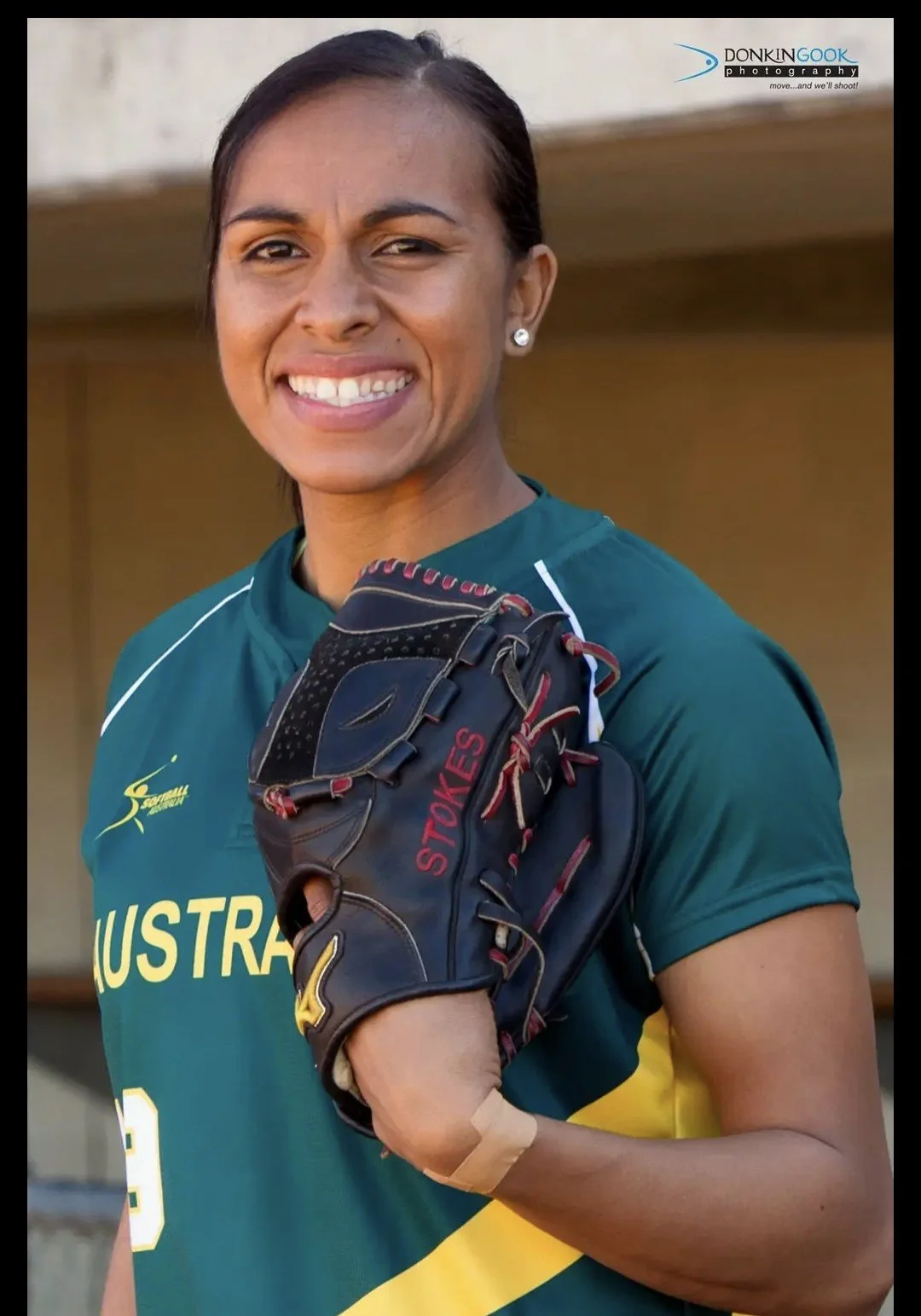  Vanessa Stokes playing for Australia in 2016 at the Asia Cup, now a business owner of the newly established Blakdoll Sports & Fitness Mob. 