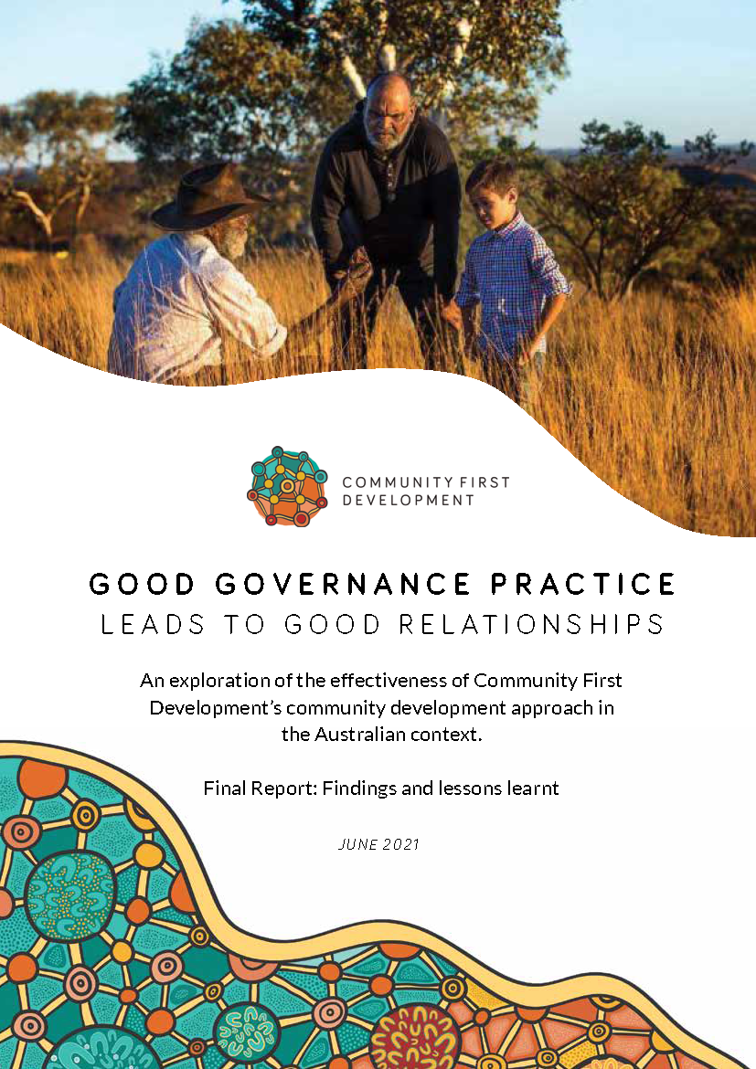Good governance leads to good relationships: final report