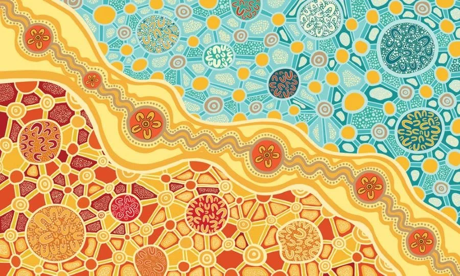  By Worimi artist, Krystal Hurst, Creative Director Gillawara Arts. 
