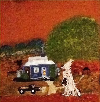 “Remembering the Dust“ by Rhubee Neale.
