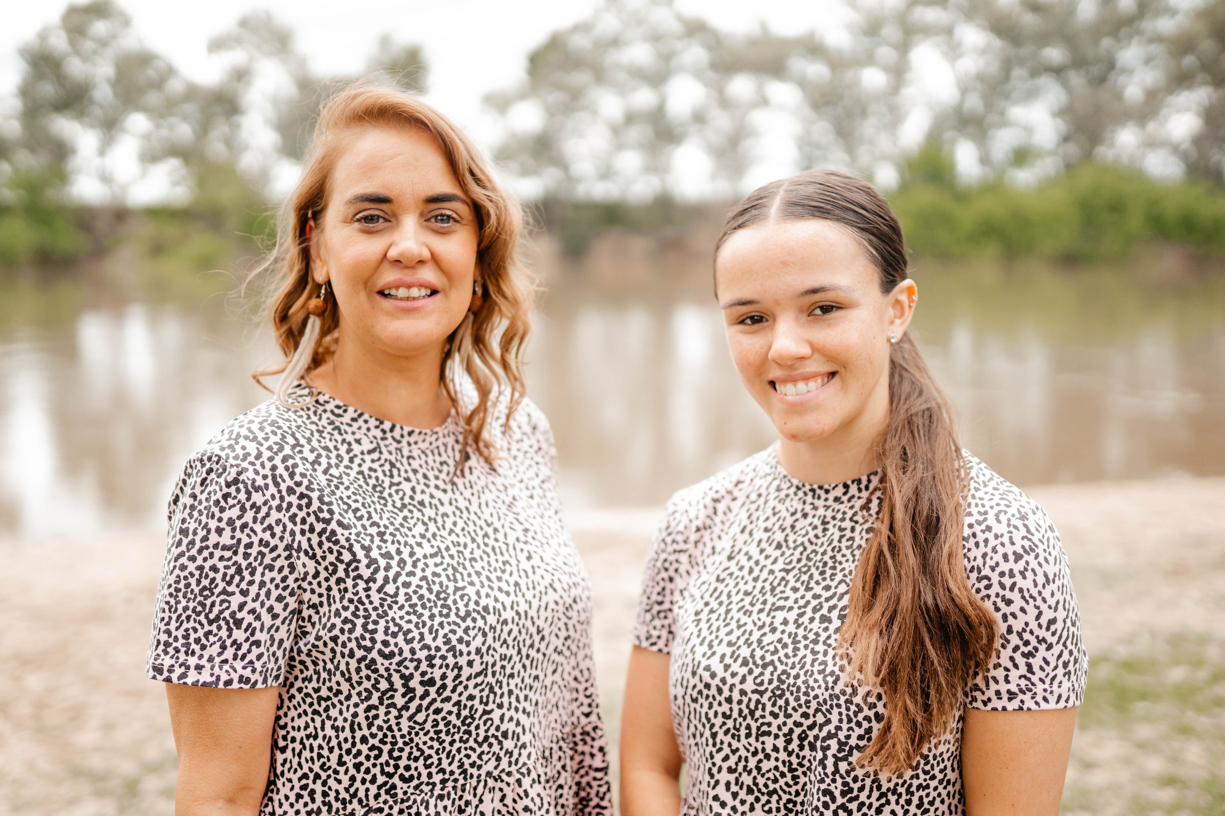  Leanne, Visual Dreaming’s Founder and Director, with Shanae, who works closely with Leanne as a youth Advisor and Project Manager. 