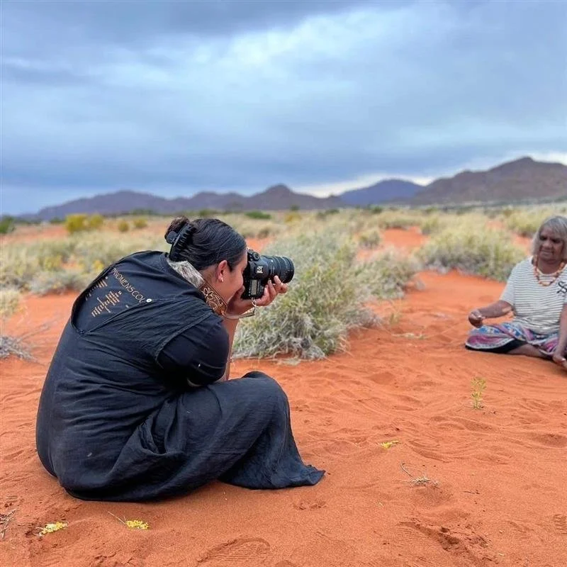 It was inspiring to watch Brooke in action this year! Through her business, Desert Darlin Photography, Brooke provides a way for First Nations’ women to share their stories on their own terms.