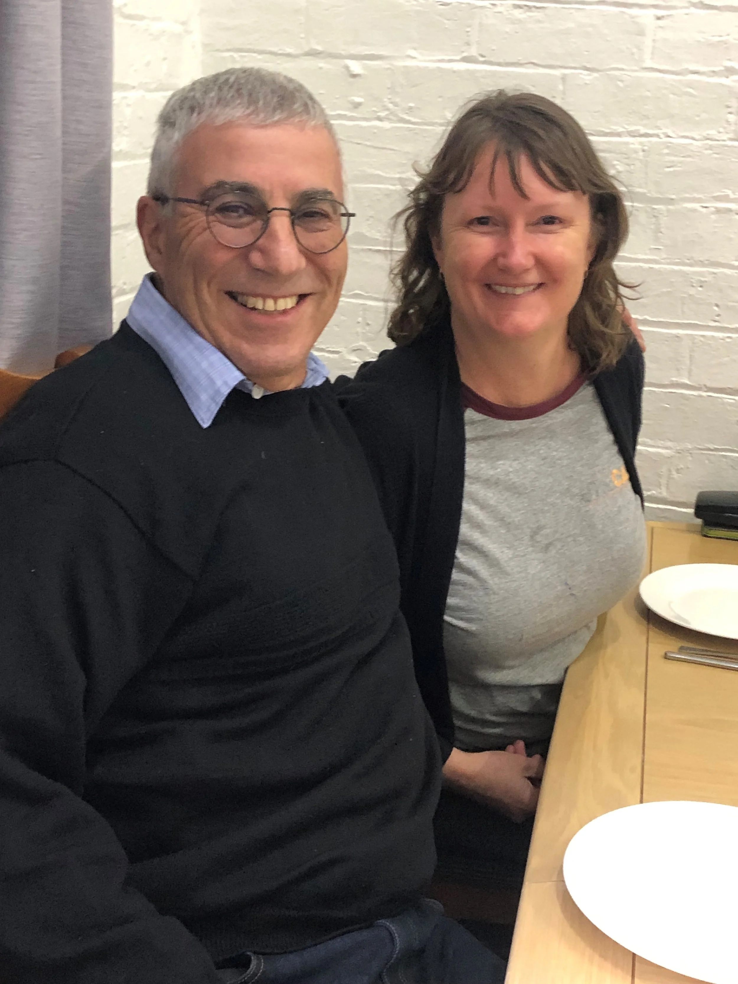  Russell with a board member from the Dharug Strategic Management Group (DSMG). 
