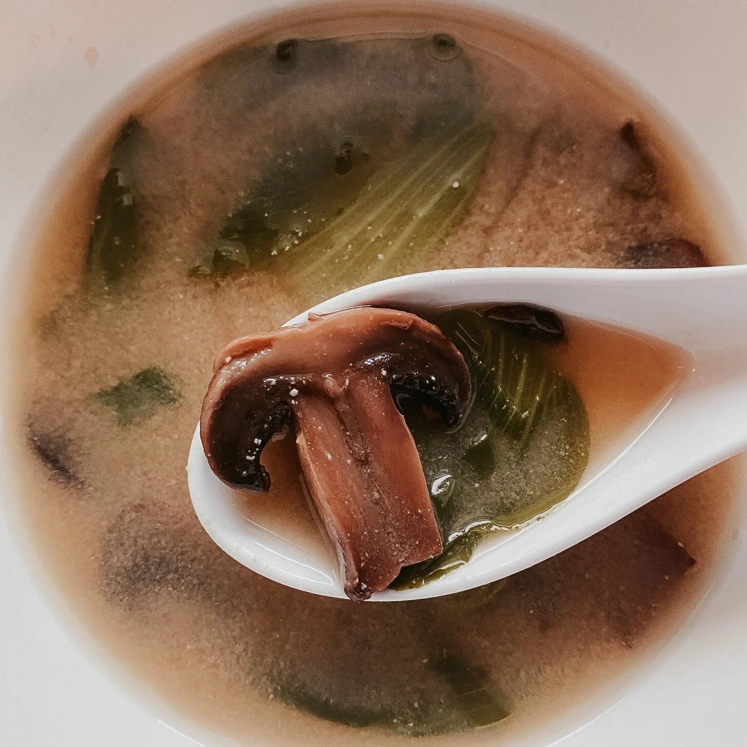 Recipe: Miso Mushroom Soup