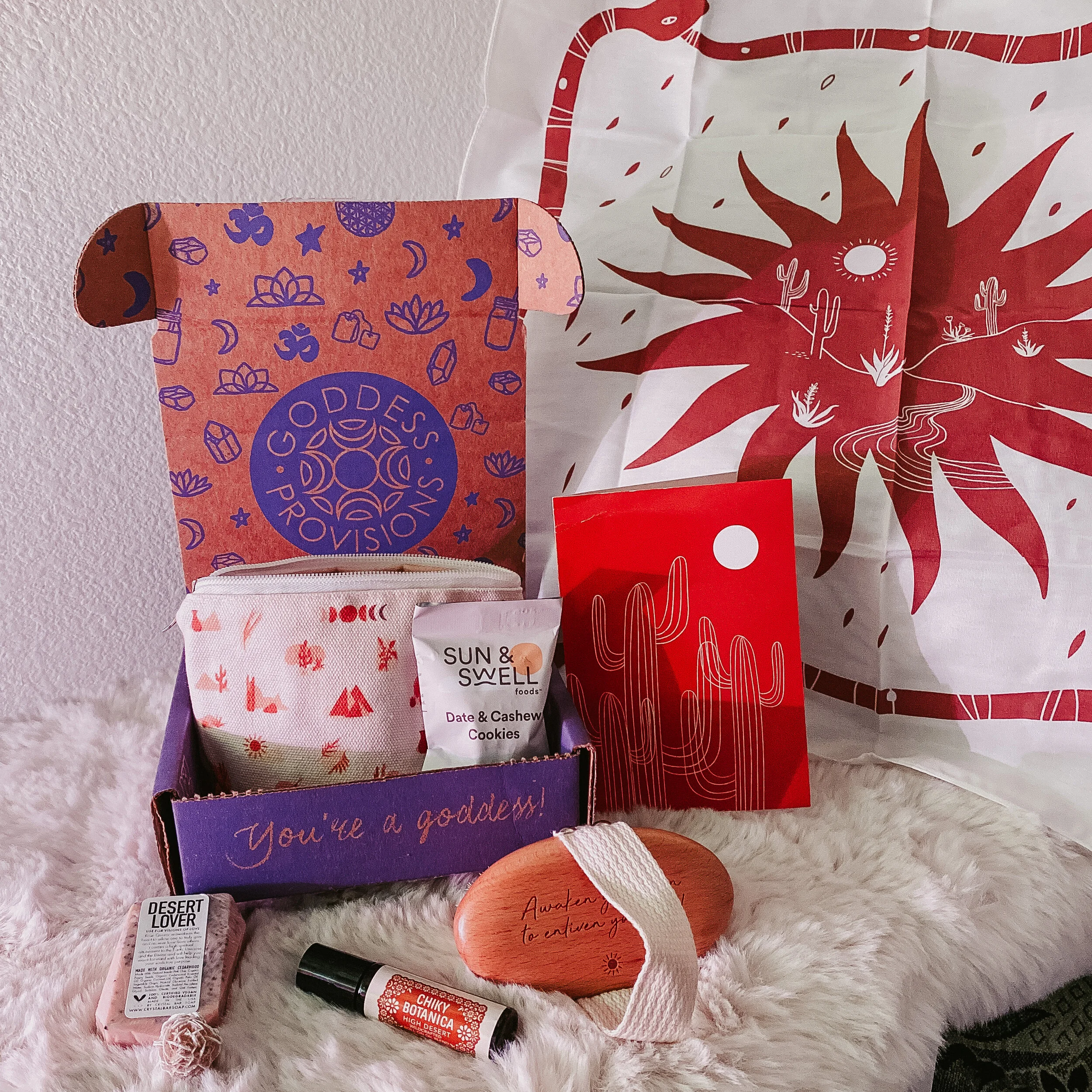 Unboxing: Desert Vision Box from Goddess Provisions