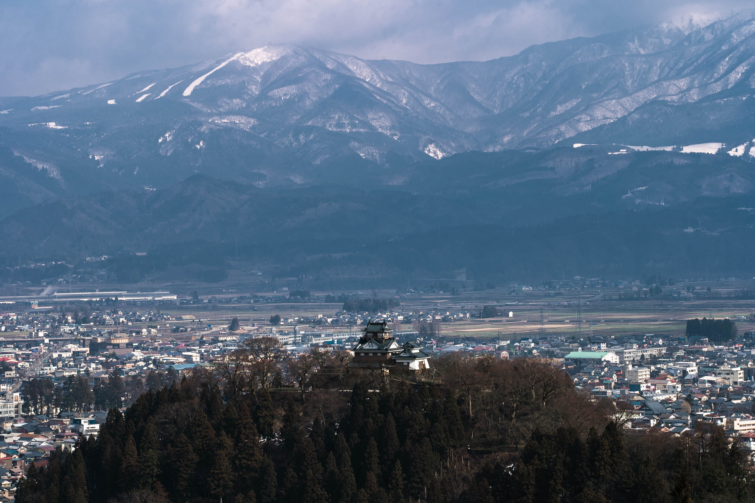 Hiking to the Echizen Ono Castle Lookout