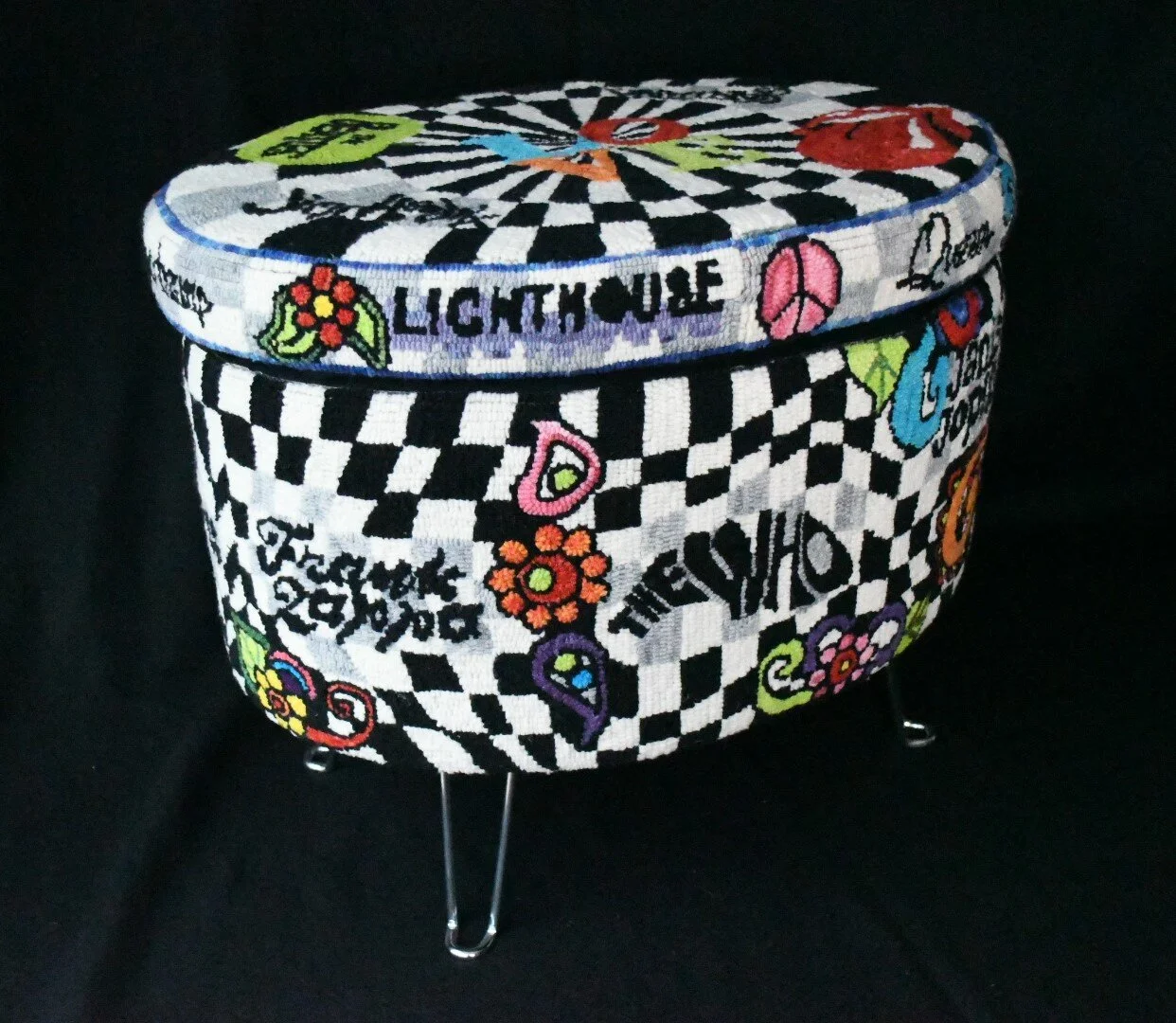 Golden Oldies Footstool - 2016