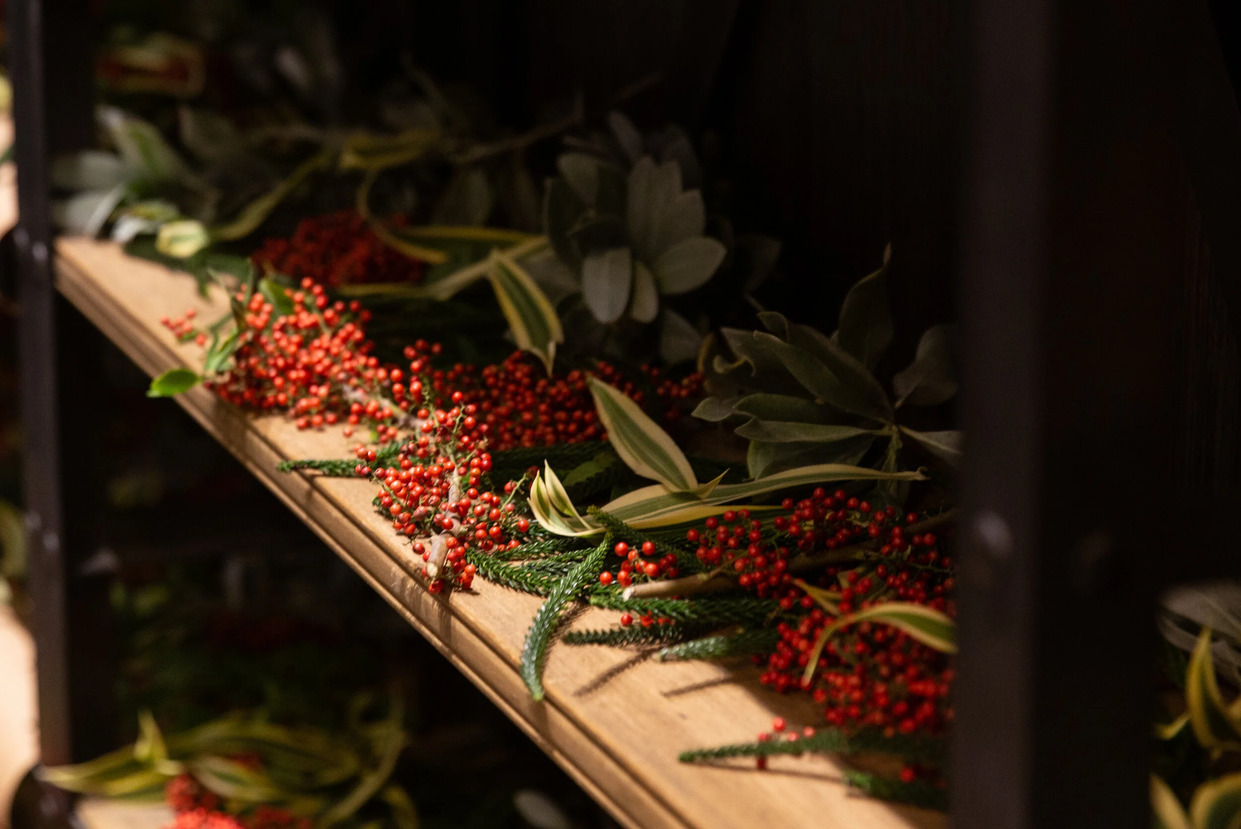 wreath making networking event