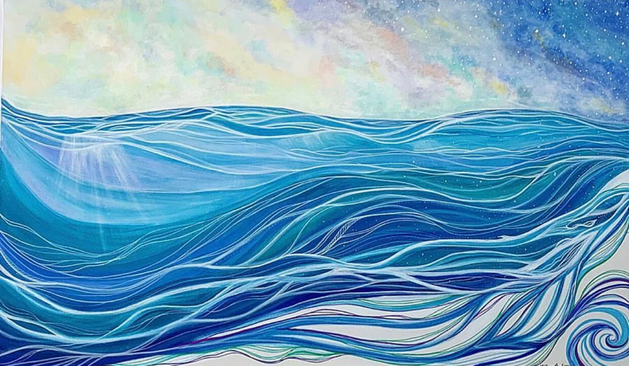 Painting In A Flow State Of Mind