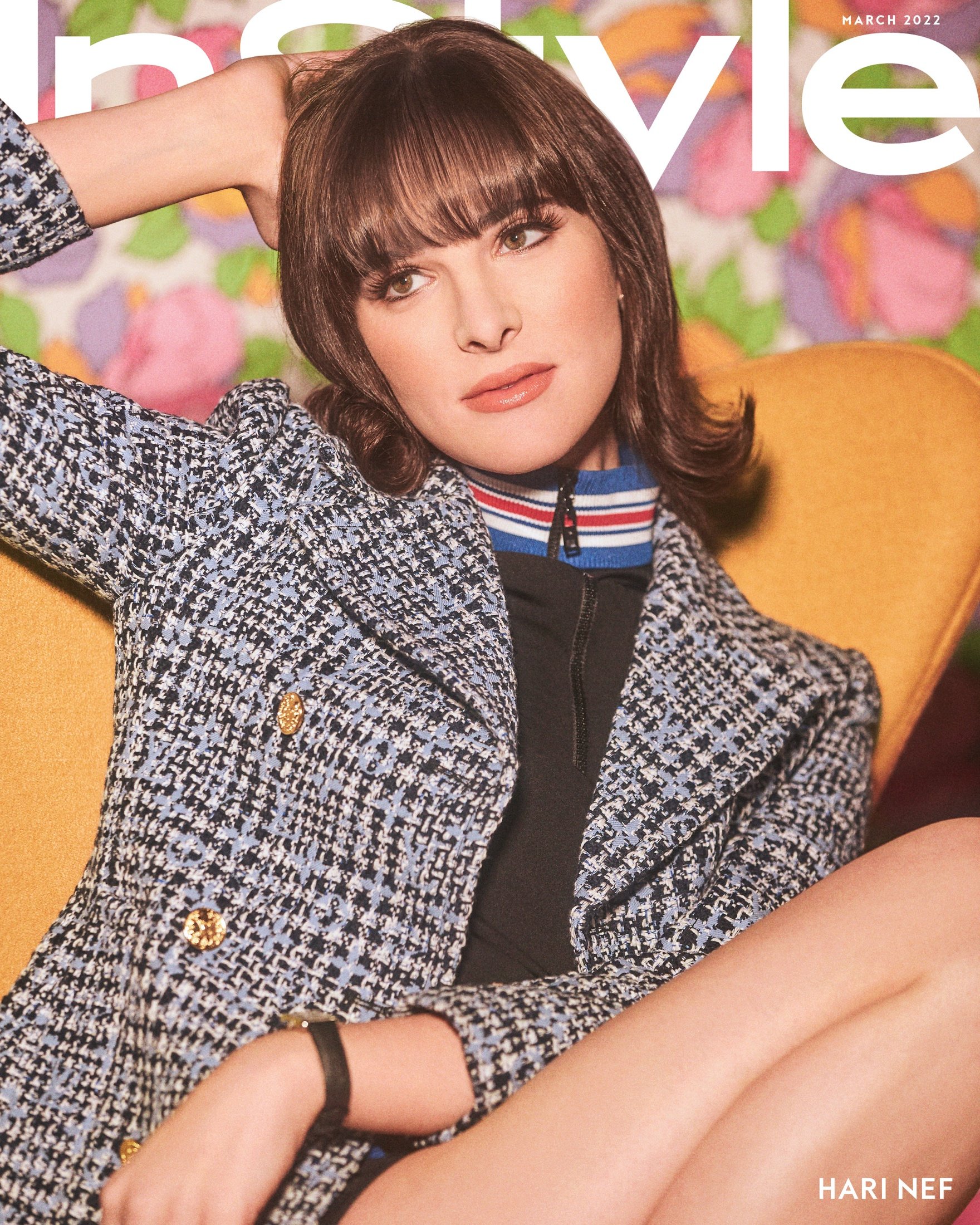 InStyle March 2022 Issue Sub Cover Ft. Hari Nef