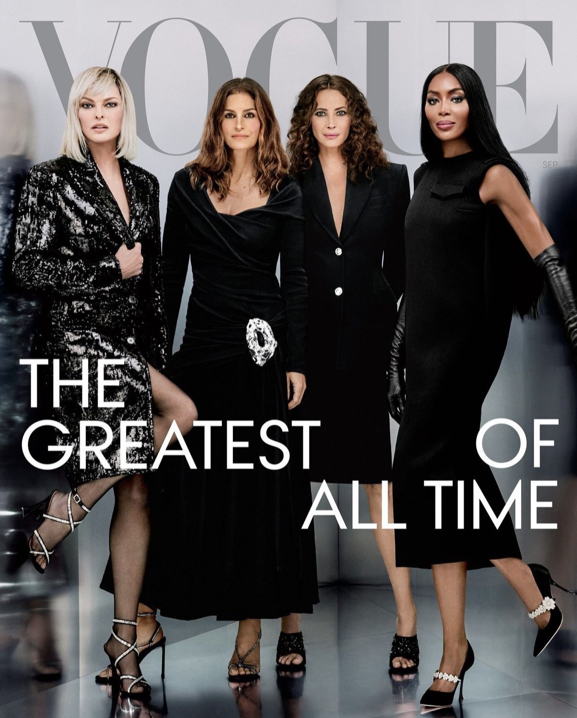 September 2023 Cover of Vogue Magazine, Styled by Edward Enninful