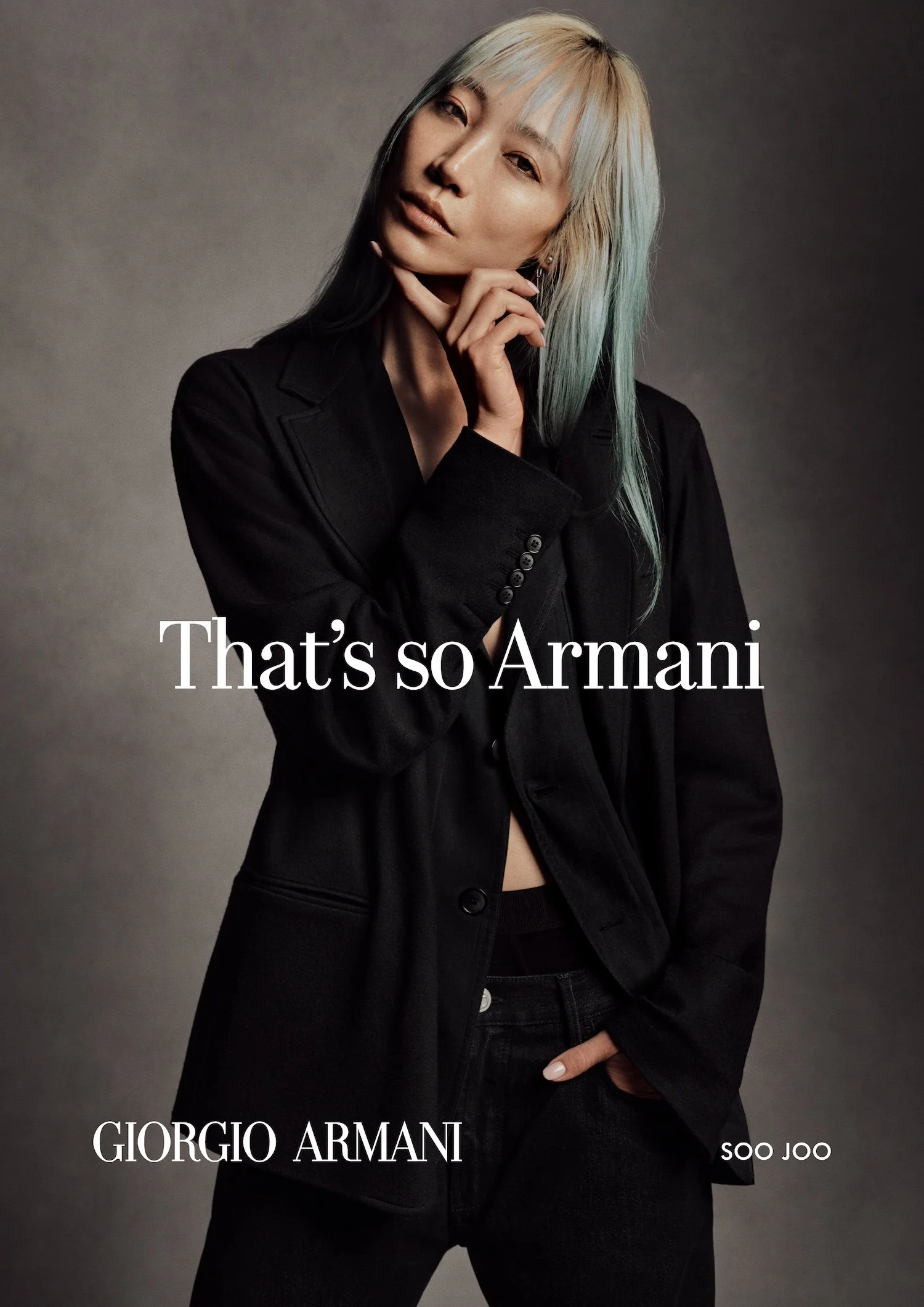Giorgio Armani Campaign styled by Gabriella Karefa Johnson