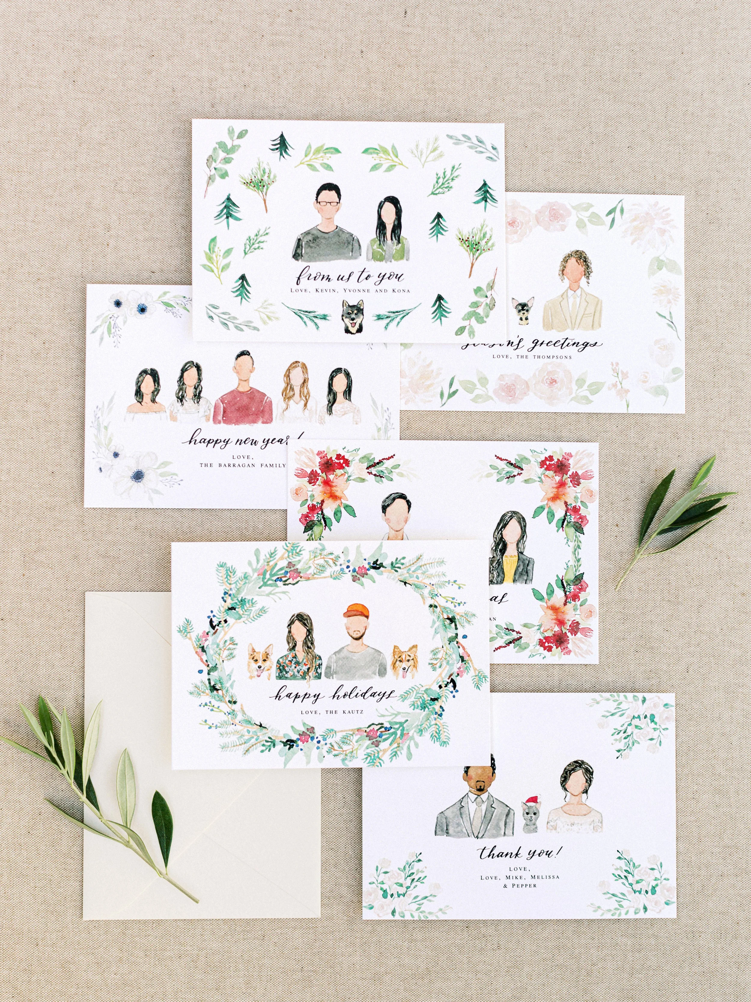 Holiday Portrait Cards: Details & FAQ