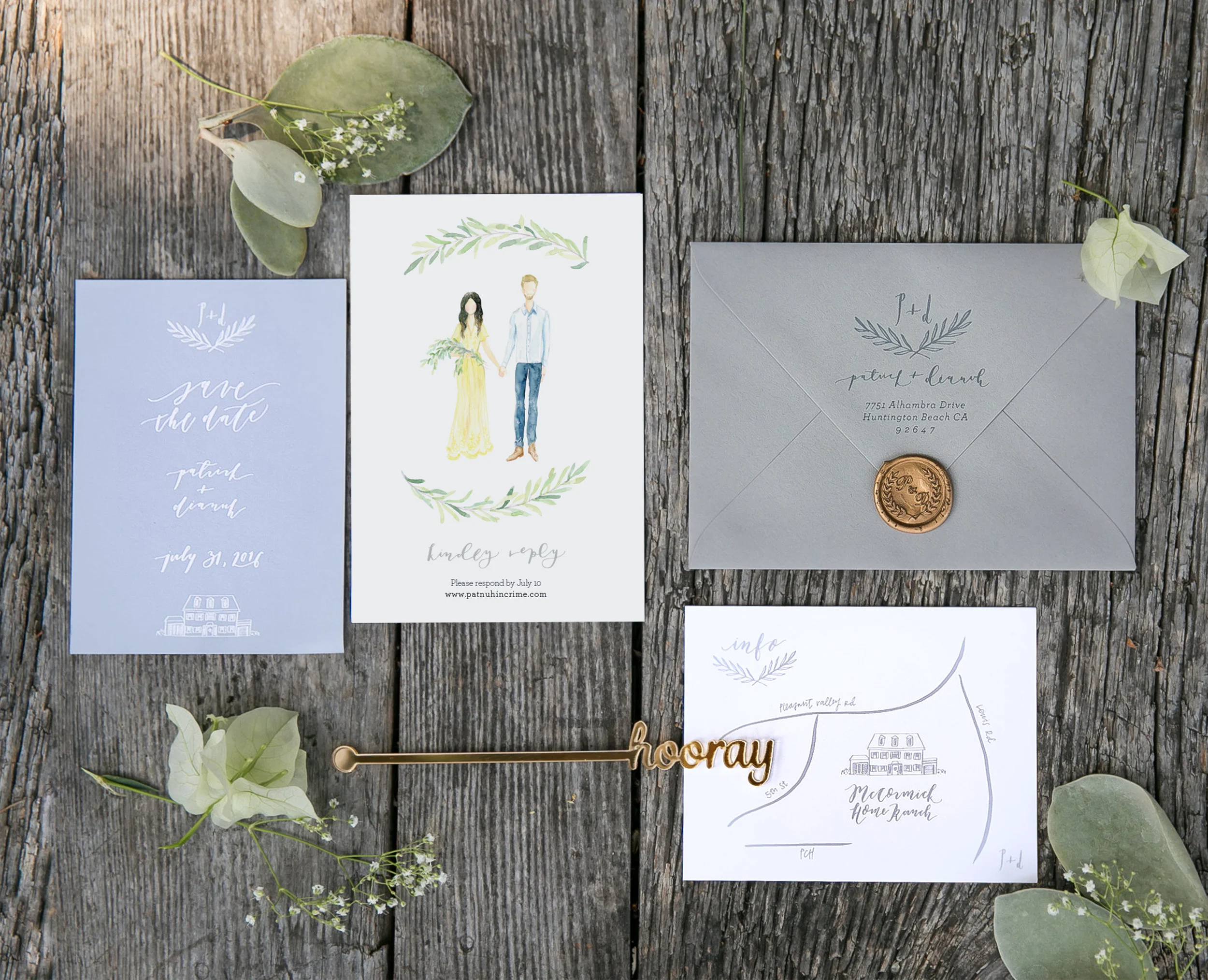 My Wedding Invitations & DIY decor