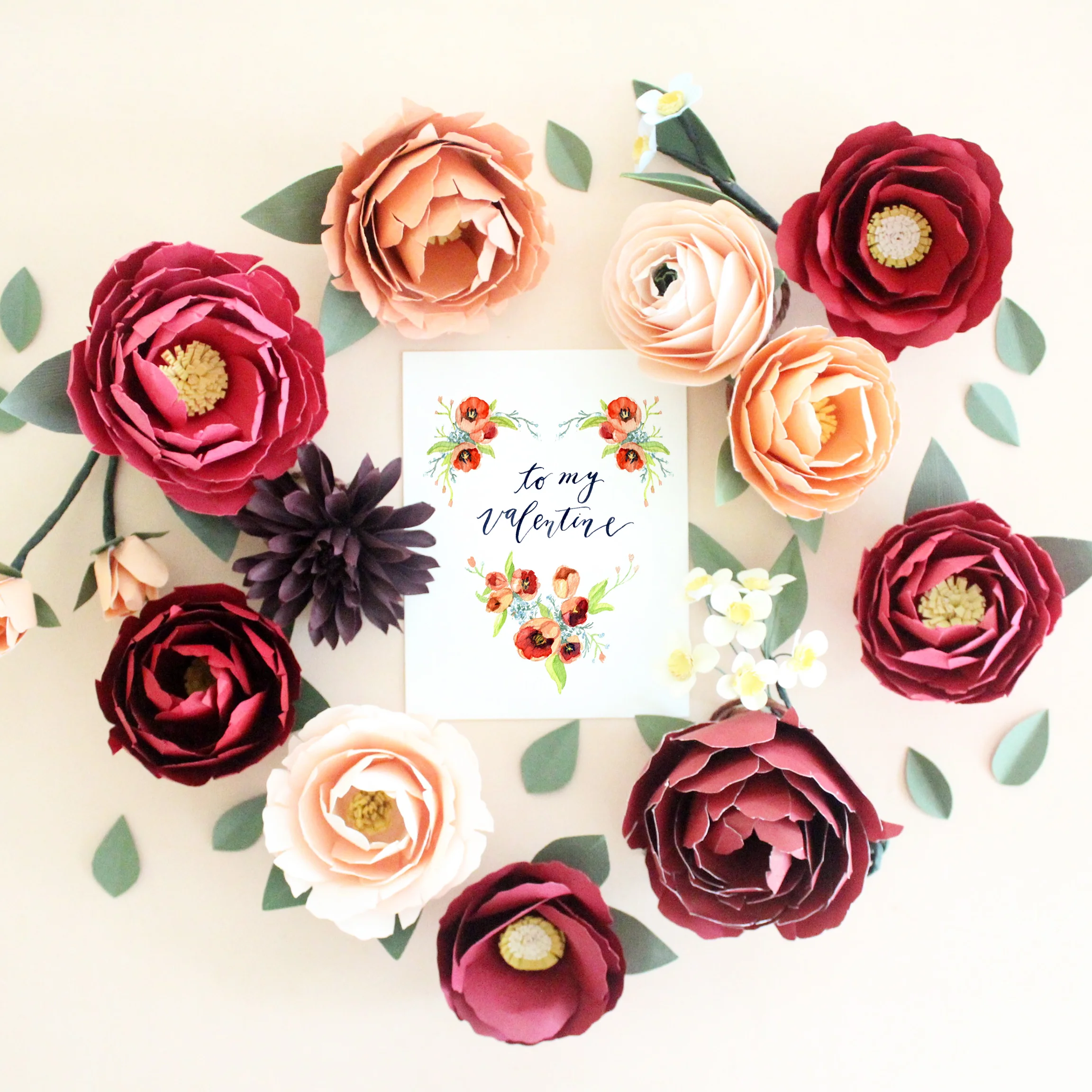 Valentines gift package with Handmade by Sara Kim