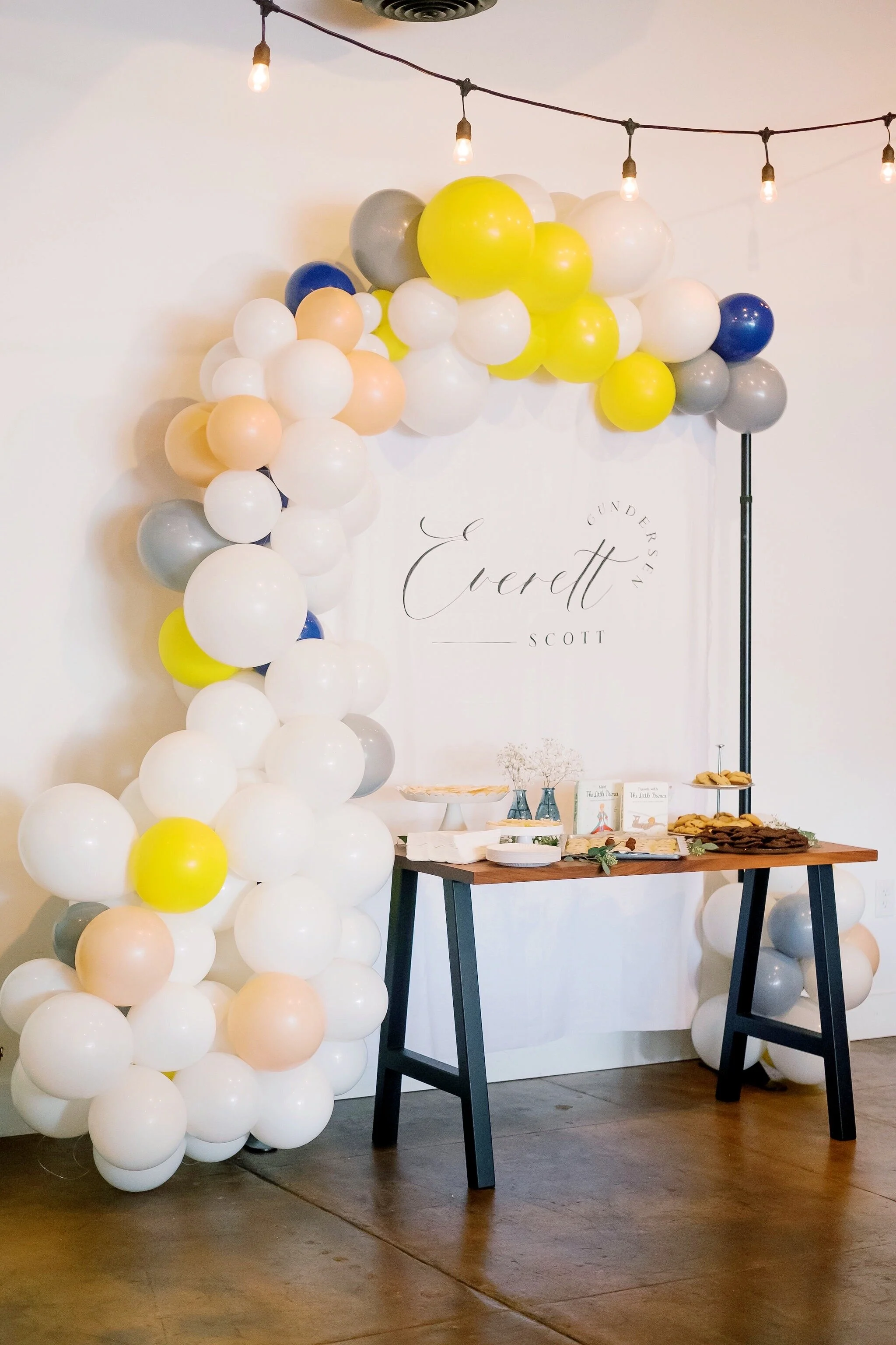 Pop of Color Baby Shower