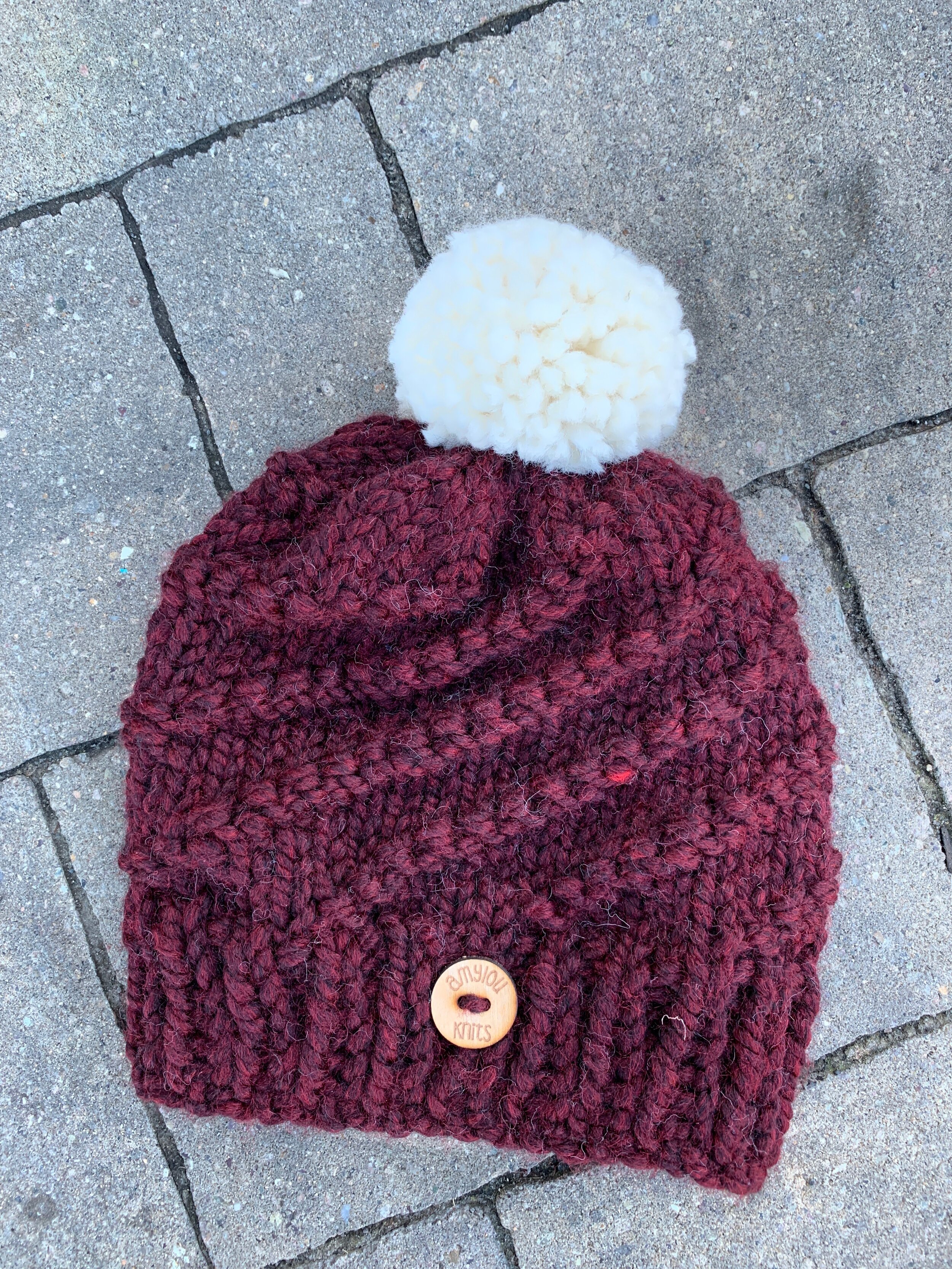 Coastal Beanie - Claret