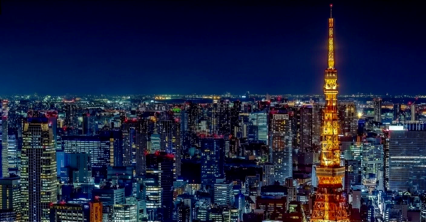 Tokyo at night
