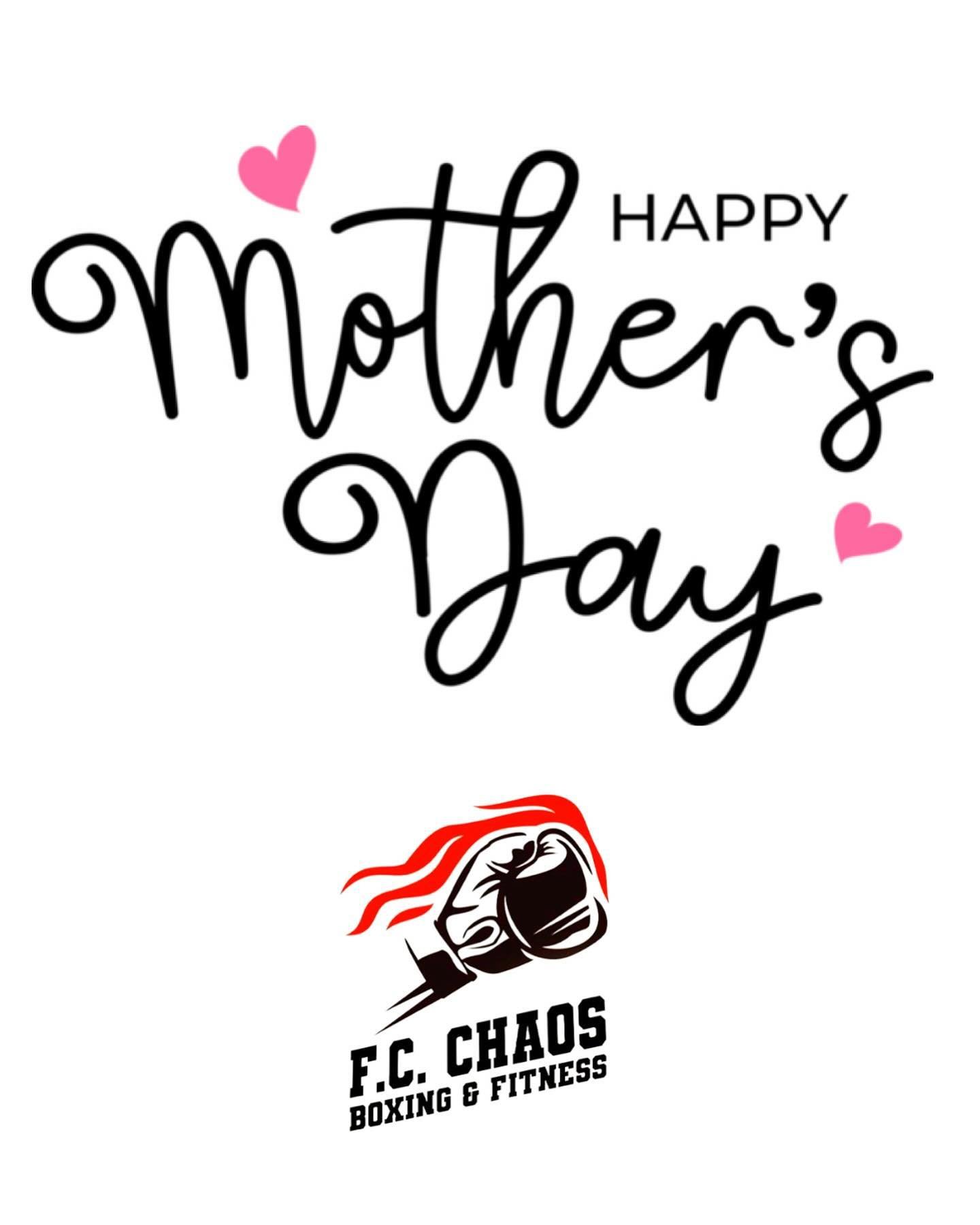 Happy Mother&rsquo;s Day to our #chaos moms &amp; all of the moms out there!! 🖤
.
.
.
#fcchaos #fcchaosboxingandfitness #momswholift #momswhoworkout #momswhorunandlift #momsofinstagram #momsofig #dailyinspo #trending #showlove #followers #riseandshi