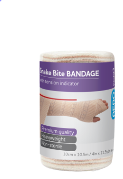 Snake / Spider Bite Bandage with indicator 10cm x 10.5 m