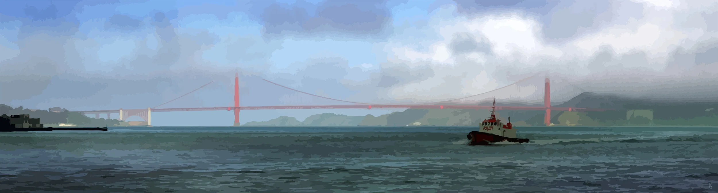 architecture0037-san-francisco-golden-gate-bridge-panorama-abstract-figurative-painting.jpg