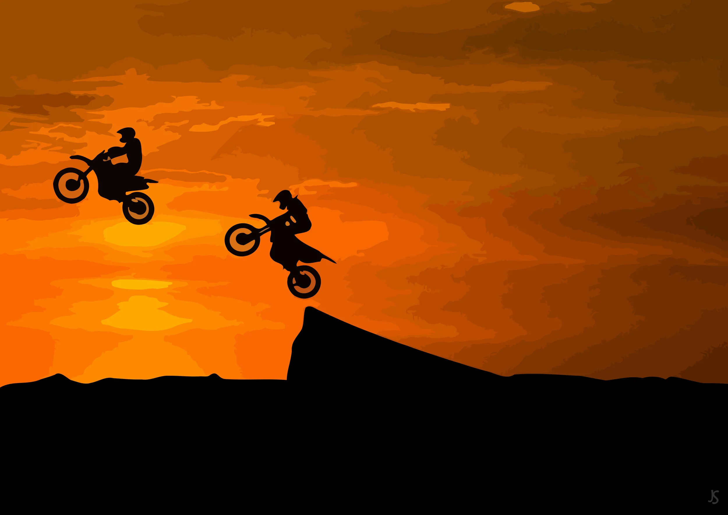 sports0031-motocross-jumping-sunset-silhouette-abstract-figurative-painting.jpg