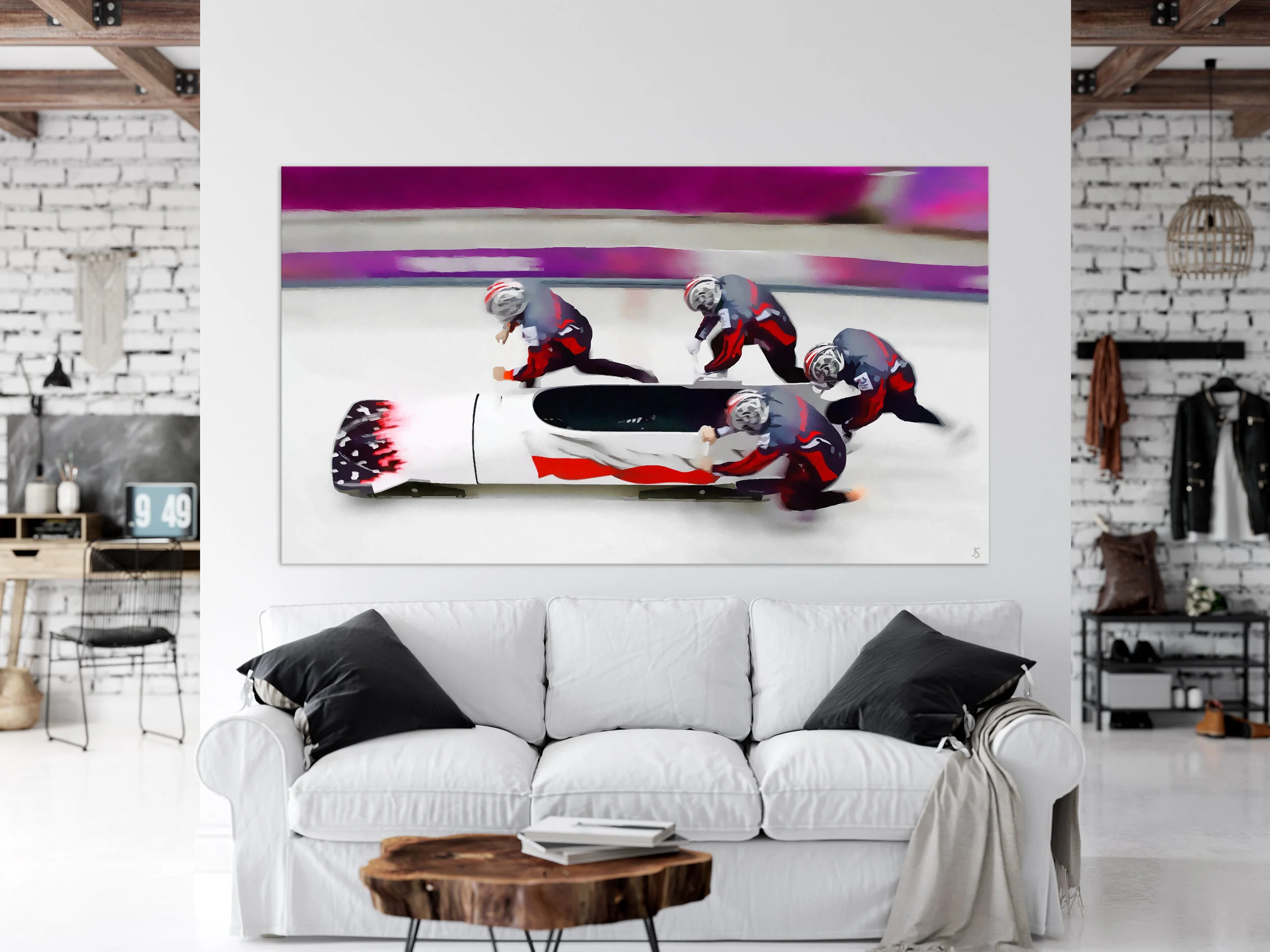 panorama0002-4-man-bobsled-start-sprint-abstract-figurative-painting-w.jpg
