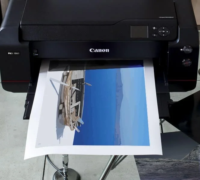 A little bit more about fine art printing
