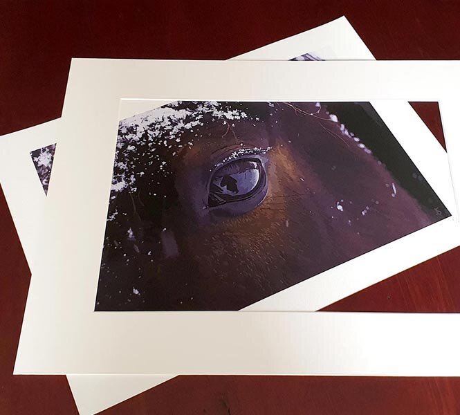 How to mount a fine art print