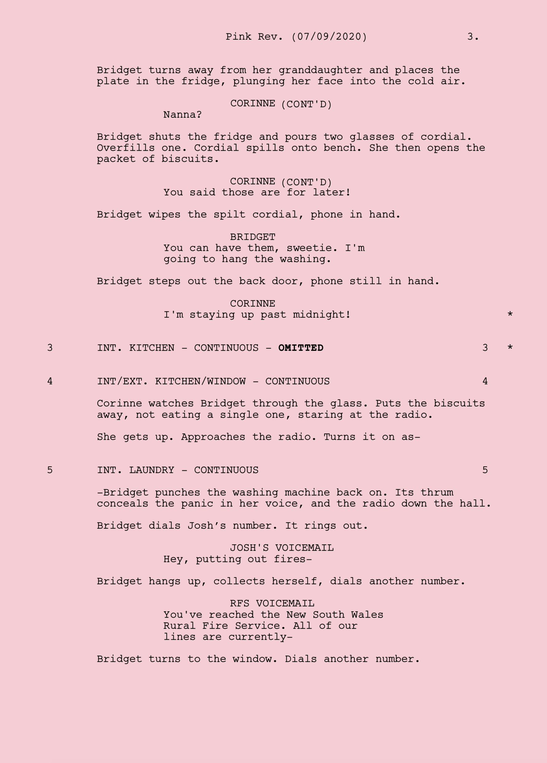 Goodbye Text [Extract]