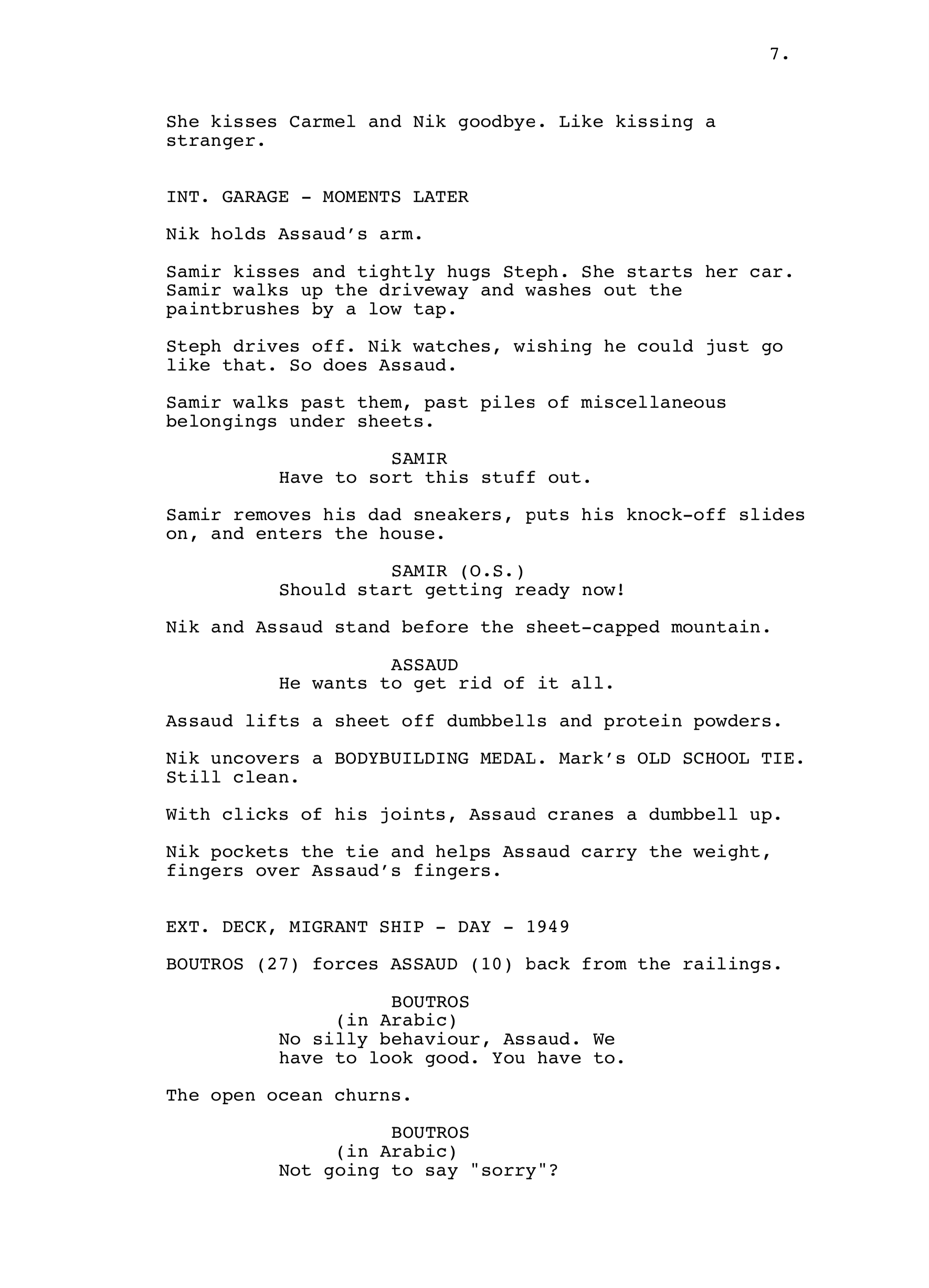 The Chamoun Family Home [Extract]