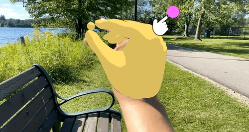 AR Drawing with Procedural Mesh