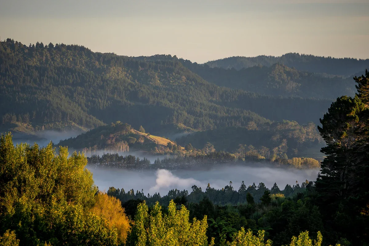 Woodhouse Mountain Lodge – View over the valley