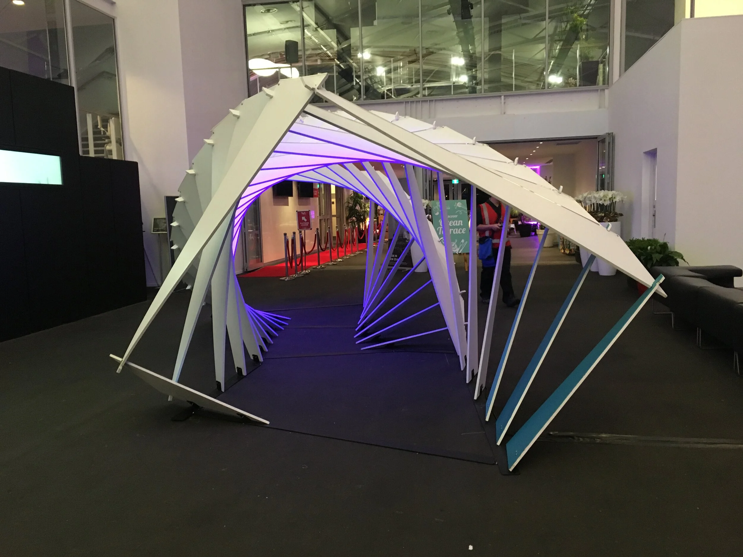  Cut Collective sculpture at Taste of Auckland  