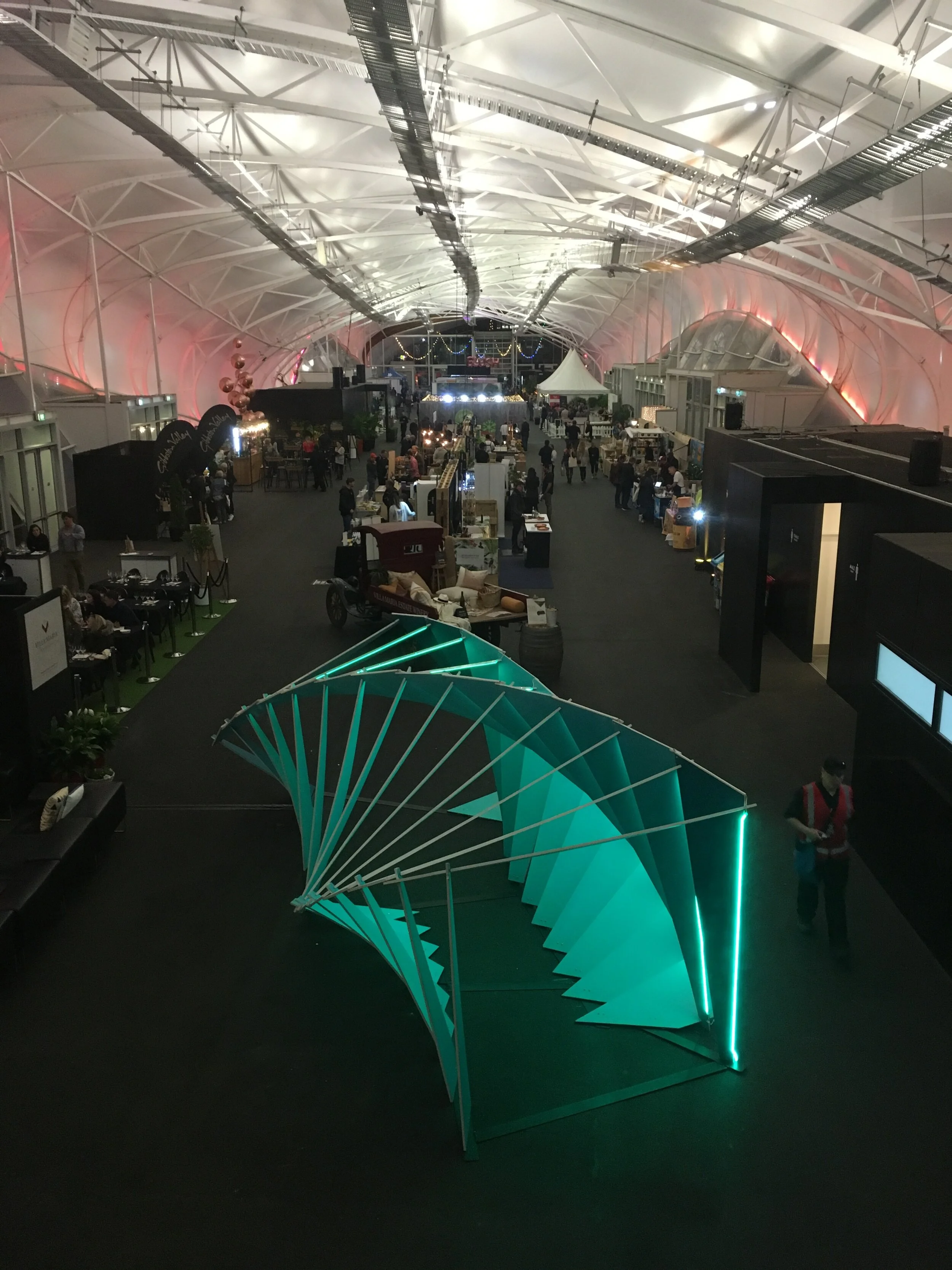  Cut Collective sculpture at Taste of Auckland  