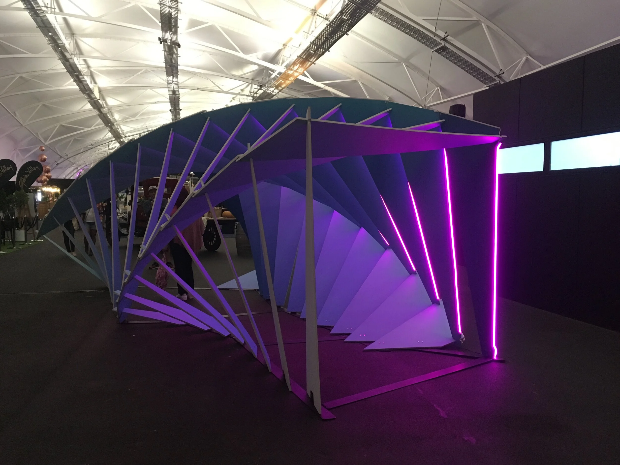  Cut Collective sculpture at Taste of Auckland  