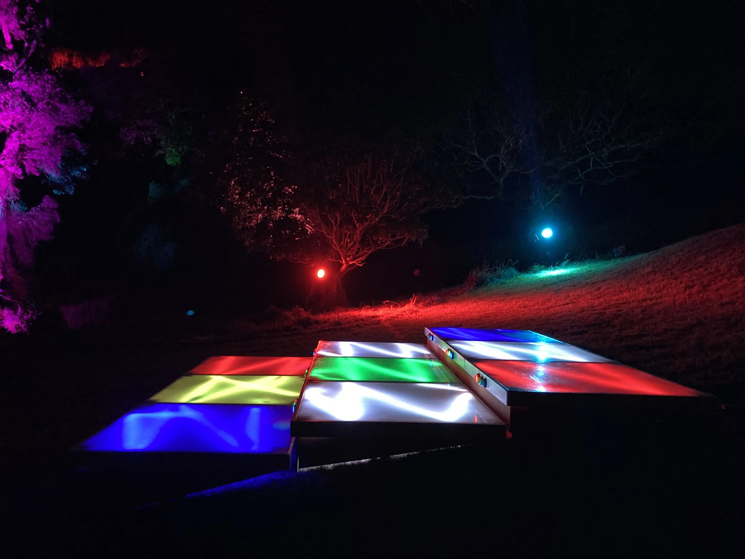  Shades Arcade sculpture at Splore Festival  